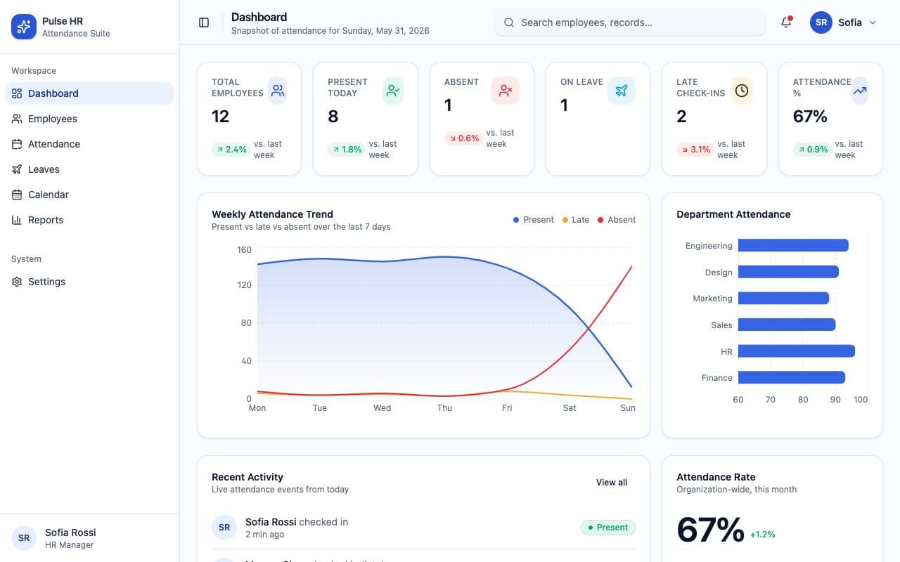 Pulse HR screenshot